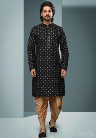 Picture of Magnificent Cotton Black Kurtas