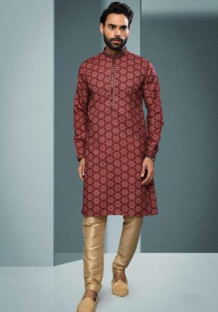 Picture of Marvelous Cotton Sienna Kurtas