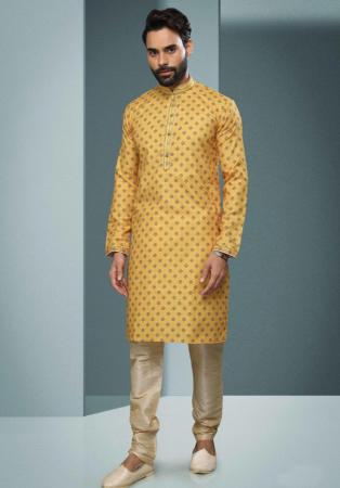 Picture of Lovely Cotton Khaki Kurtas