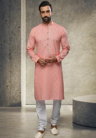 Picture of Admirable Cotton Tan Kurtas