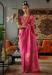 Picture of Statuesque Silk Hot Pink Saree