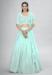 Picture of Alluring Georgette Pale Turquoise Lehenga Choli