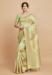 Picture of Delightful Linen Dark Khaki Saree