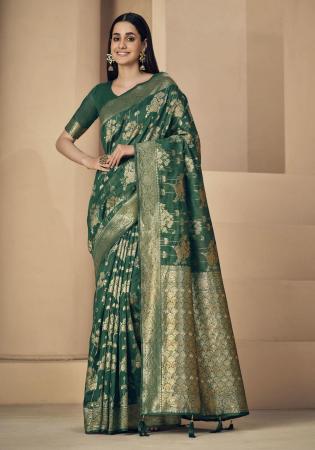 Picture of Nice Linen Dark Slate Grey Saree