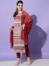 Picture of Radiant Silk Indian Red Readymade Salwar Kameez