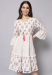 Picture of Nice Cotton Off White Western Dress