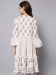 Picture of Nice Cotton Off White Western Dress