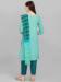 Picture of Beautiful Cotton Cadet Blue Readymade Salwar Kameez