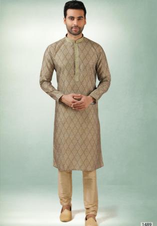 Picture of Exquisite Silk Rosy Brown Kurtas