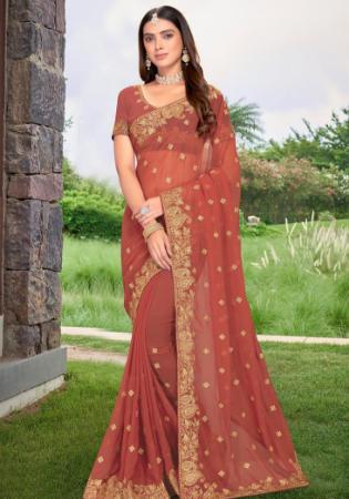 Picture of Ravishing Georgette Sienna Saree