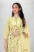 Picture of Amazing Satin Tan Straight Cut Salwar Kameez