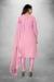 Picture of Fine Satin Plum Straight Cut Salwar Kameez