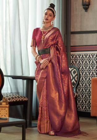 Picture of Graceful Silk Sienna Saree