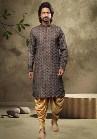 Picture of Beauteous Cotton Dark Olive Green Kurtas