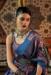 Picture of Resplendent Silk Blue Saree