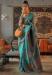 Picture of Exquisite Silk Medium Turquoise Saree