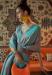 Picture of Exquisite Silk Medium Turquoise Saree