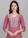 Picture of Pleasing Cotton Rosy Brown Readymade Salwar Kameez