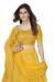 Picture of Splendid Georgette Yellow Lehenga Choli