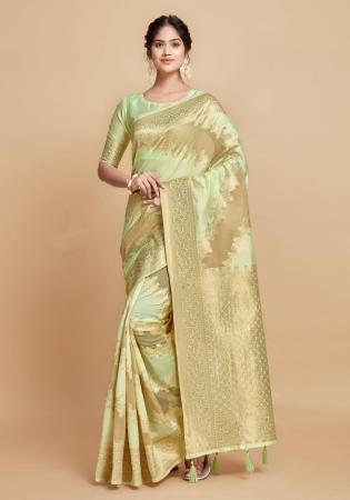 Picture of Delightful Linen Dark Khaki Saree