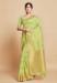 Picture of Alluring Linen Dark Khaki Saree