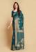 Picture of Excellent Linen Midnight Blue Saree