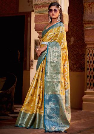 Picture of Radiant Chiffon Burly Wood Saree