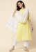 Picture of Cotton Pale Golden Rod Readymade Salwar Kameez