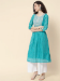 Picture of Pretty Cotton Light Sea Green Kurtis & Tunic