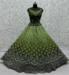 Picture of Elegant Net Dark Olive Green Lehenga Choli