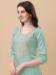 Picture of Silk Light Steel Blue Readymade Salwar Kameez