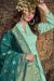 Picture of Sublime Silk Dark Sea Green Anarkali Salwar Kameez