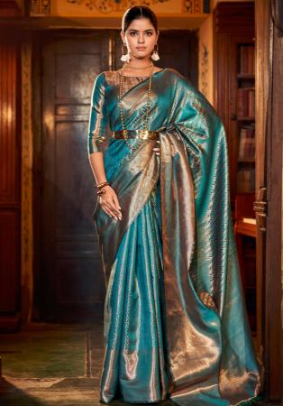 Picture of Taking Silk Sea Green Saree