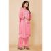 Picture of Shapely Silk Light Coral Kurtis & Tunic