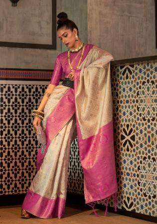 Picture of Classy Silk Tan Saree