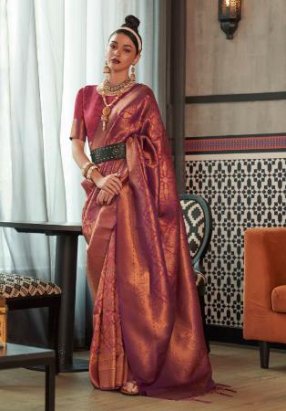 Picture of Splendid Silk Brown Saree