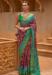 Picture of Marvelous Silk Teal Saree