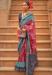 Picture of Ideal Silk Indian Red Saree