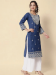 Picture of Gorgeous Cotton Dark Slate Blue Kurtis & Tunic