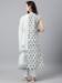 Picture of Fine Cotton White Readymade Salwar Kameez