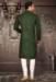 Picture of Gorgeous Cotton Dark Olive Green Kurtas