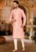 Picture of Alluring Silk Dark Salmon Kurtas