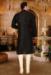 Picture of Classy Silk Black Kurtas