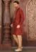 Picture of Amazing Silk Red Kurtas