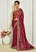 Picture of Comely Georgette Crimson Saree