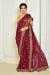 Picture of Comely Georgette Crimson Saree