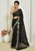 Picture of Grand Georgette Black Saree