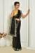 Picture of Grand Georgette Black Saree