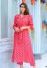 Picture of Nice Crepe Pale Violet Red Kurtis & Tunic