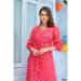 Picture of Nice Crepe Pale Violet Red Kurtis & Tunic